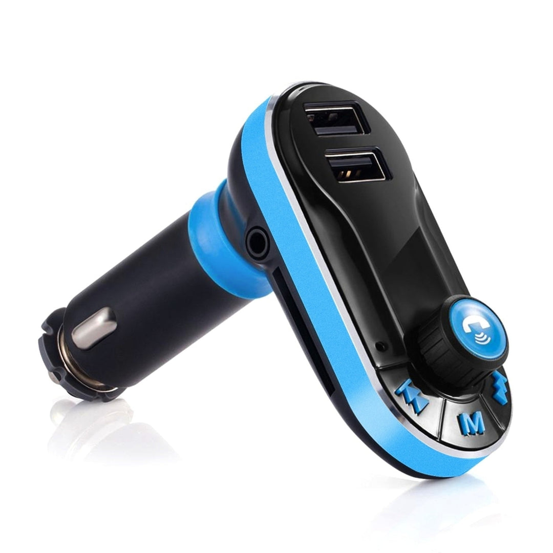 Car Wireless FM Transmitter Dual USB Charger Hands-free Call MP3 Player Aux-in LED Display Remote Controller Image 11