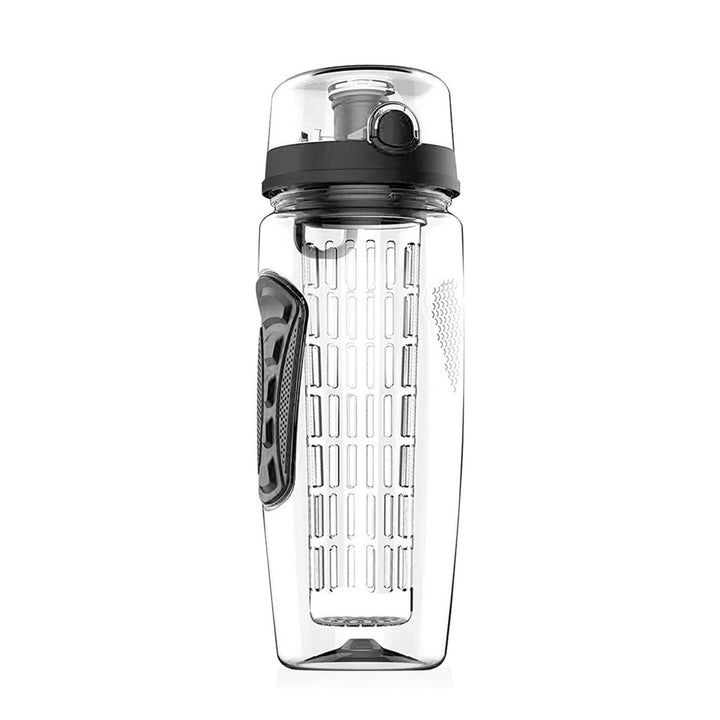 Fruit Infuser Water Bottle 32OZ Juice Shaker Sport with Flip Top Lid Anti-Slip Grips For Office Home Sport Running Image 8