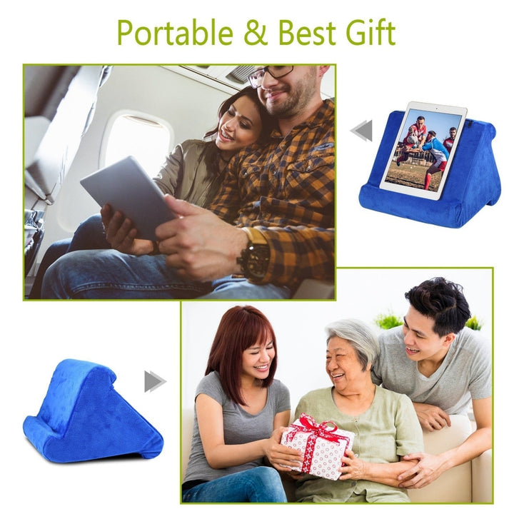 Multi-Angles Soft Tablet Stand Tablet Pillow for iPad Smartphones E-Readers Books Magazines Image 10
