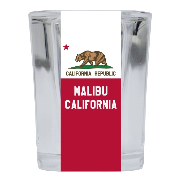 Malibu California 12 pack Square Shot Glass 1.5 oz Image 7