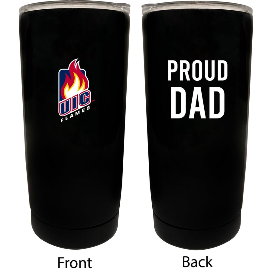University of Illinois at Chicago Proud Dad 16 oz Insulated Stainless Steel Tumblers Image 1