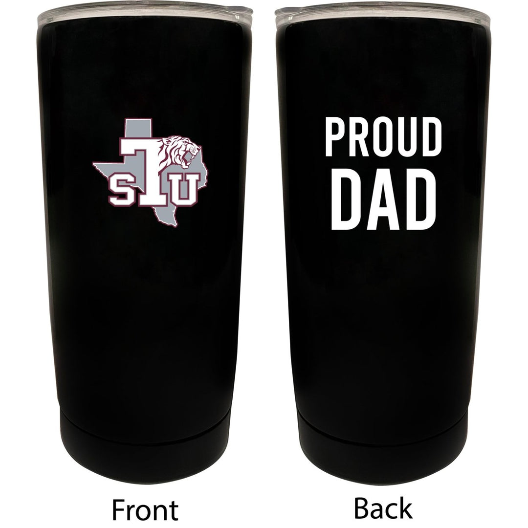 Texas Southern University Proud Dad 16 oz Insulated Stainless Steel Tumblers Image 1