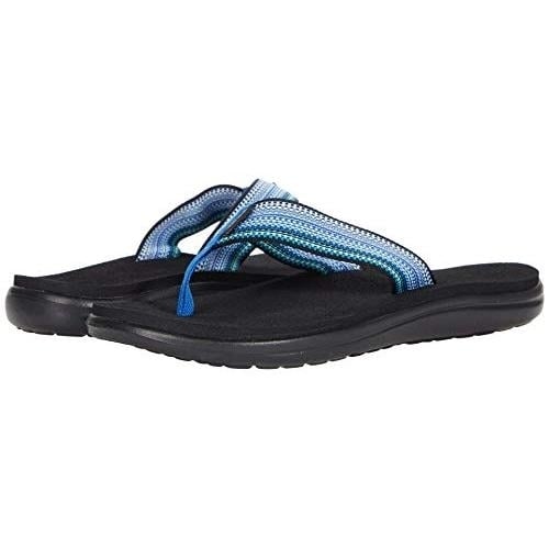 Teva Womens Voya Flip Antiguous Blue Mutil - 1019040-ABMLT ANTIGUOUS BLUE MULTI Image 1