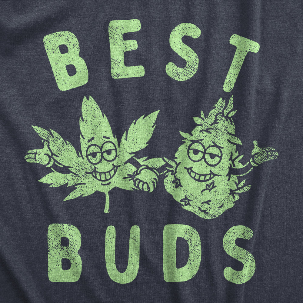 Mens Best Buds T Shirt Funny 420 Pot Weed Smoking Lovers Tee For Guys Image 2