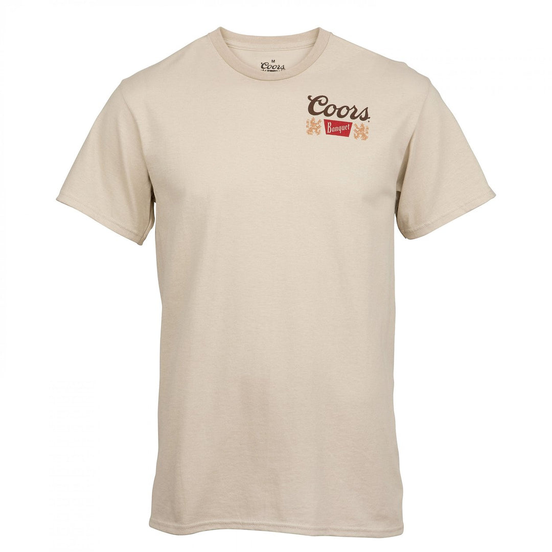 Coors Sunset in Golden Colorado Front and Back Print T-Shirt Image 2