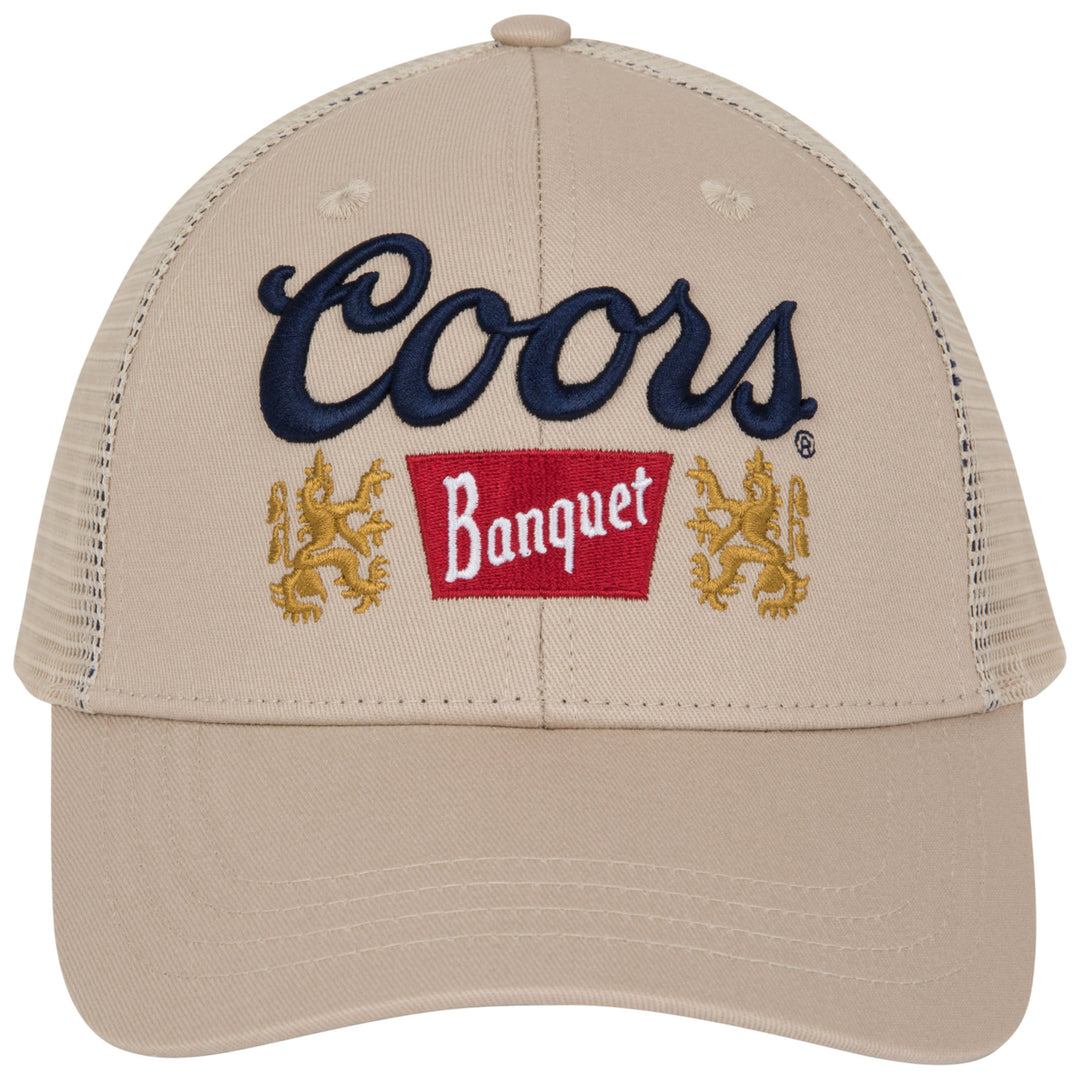 Coors Banquet Classic Logo Adjustable Trucker Hat Image 2