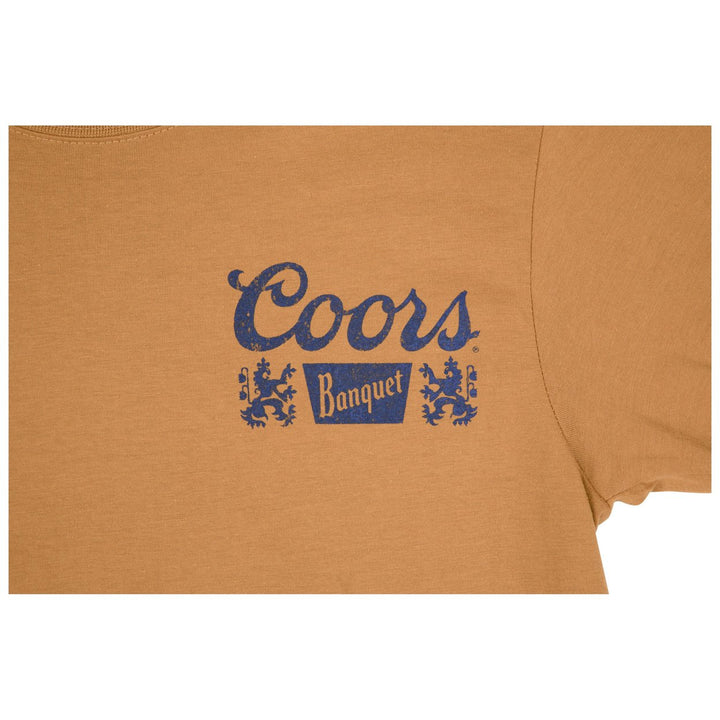 Coors Cowboy Print Front and Back Print T-Shirt Image 4