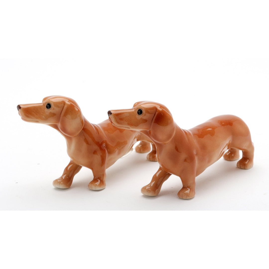 Ceramic Dachshund Dogs Salt and Pepper ShakersHome DcorKitchen Dcor, Image 3