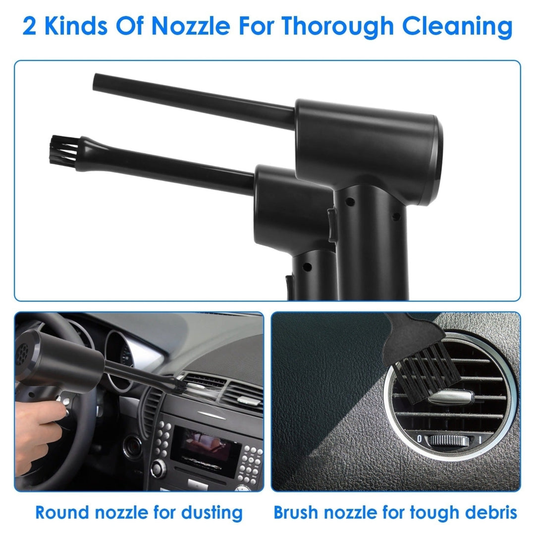 Electric Cordless Air Duster Blower Compressed Air Duster for Computer Keyboard PC Portable Rechargeable Air Blower Image 4