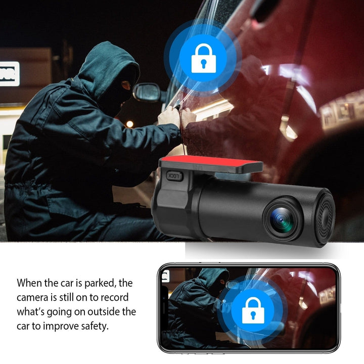 1080P Dash Cam Car Camera Recorder 170 Degree HD Looping Recording G Sensor App Wifi Car DVR Image 6