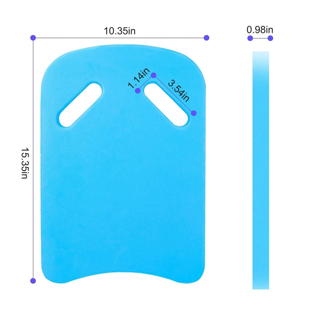 Swimming Kickboard EVA Foam Floating Swim Aid Kick Board U Design Water Training Board with Integrated Hole Handle for Image 2