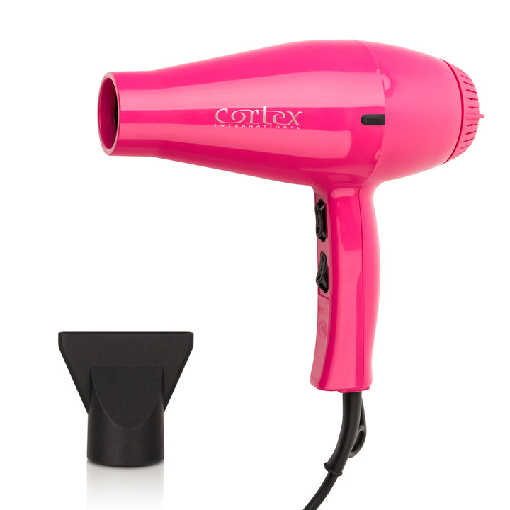 Cortex International Hair Dryer Professional Black Series Ionic Technology 1875 Watt High Efficiency Ultra Light Hotshot Image 4