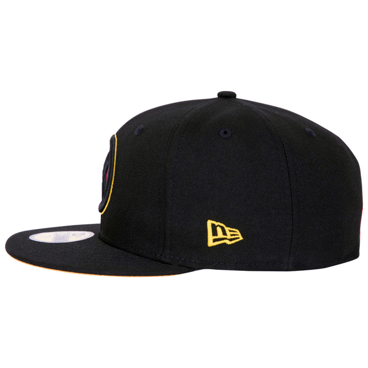 X-Men Logo Black Colorway Era 59Fifty Fitted Hat Image 3