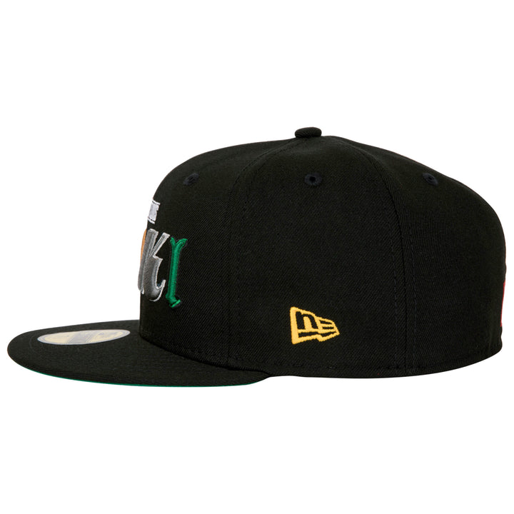 Loki Marvel Studios Logo  Era 59Fifty Fitted Hat Image 3