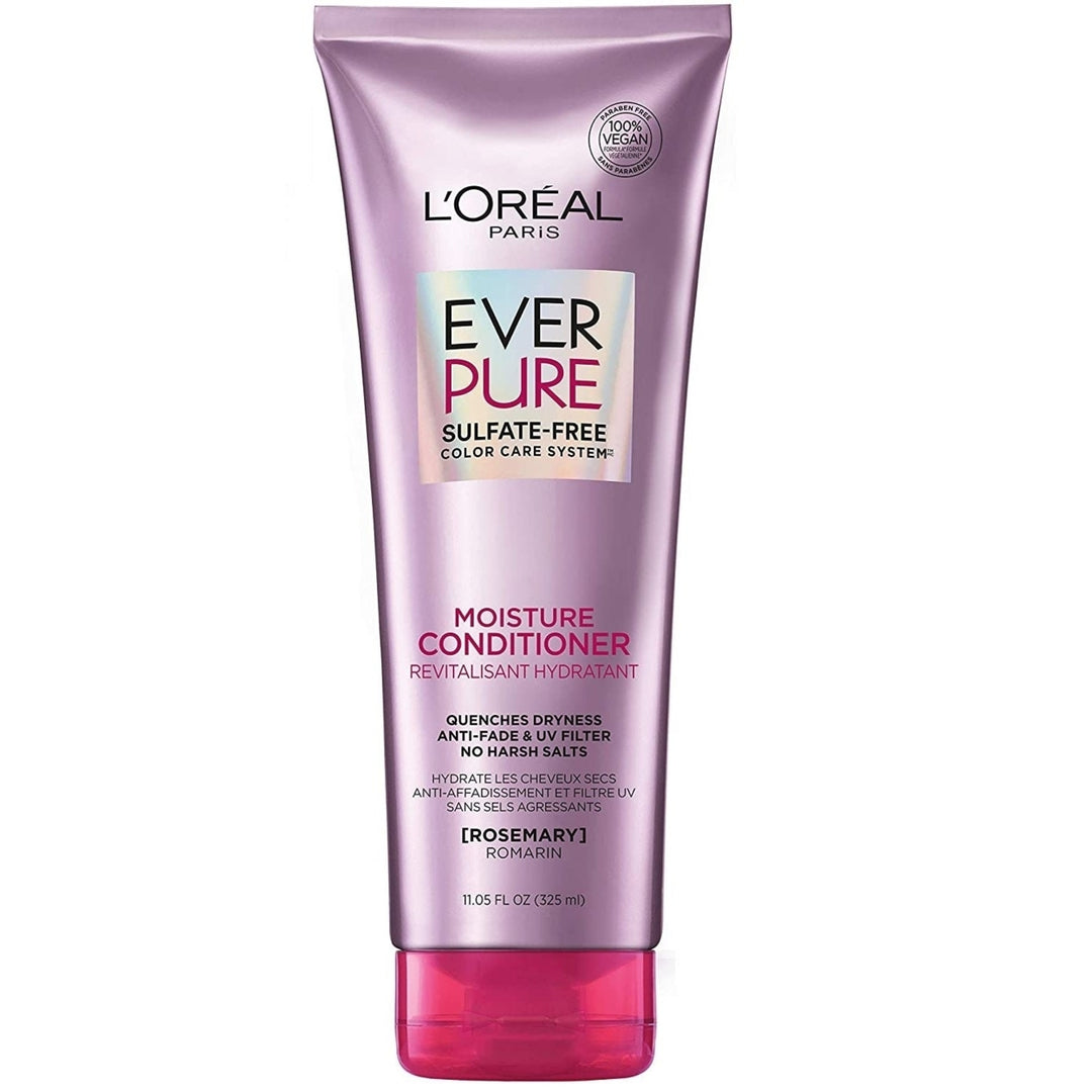 LOreal Paris EverPure Moisture Sulfate Free Shampoo and Conditioner with Rosemary Botanicalfor Dry Color Treated Hair1 Image 3