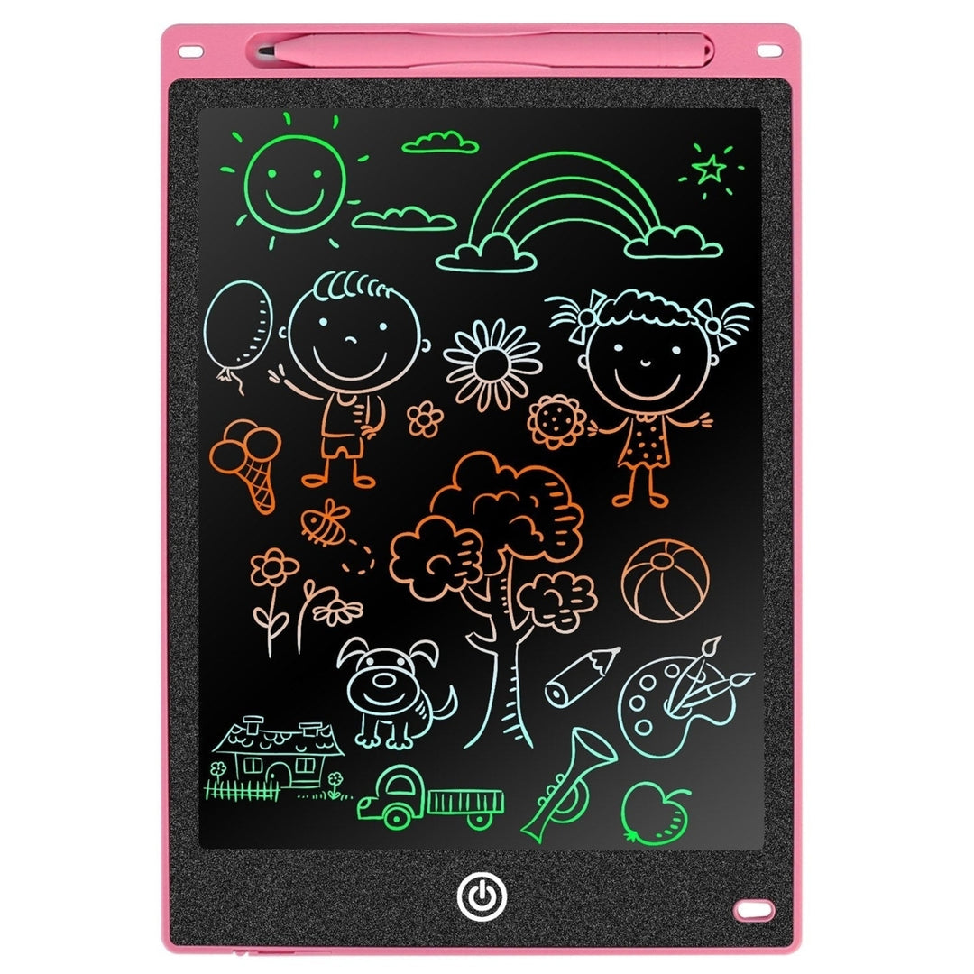 8.5in LCD Writing Tablet Electronic Colorful Graphic Doodle Board Kid Educational Learning Mini Drawing Pad with Lock Image 9