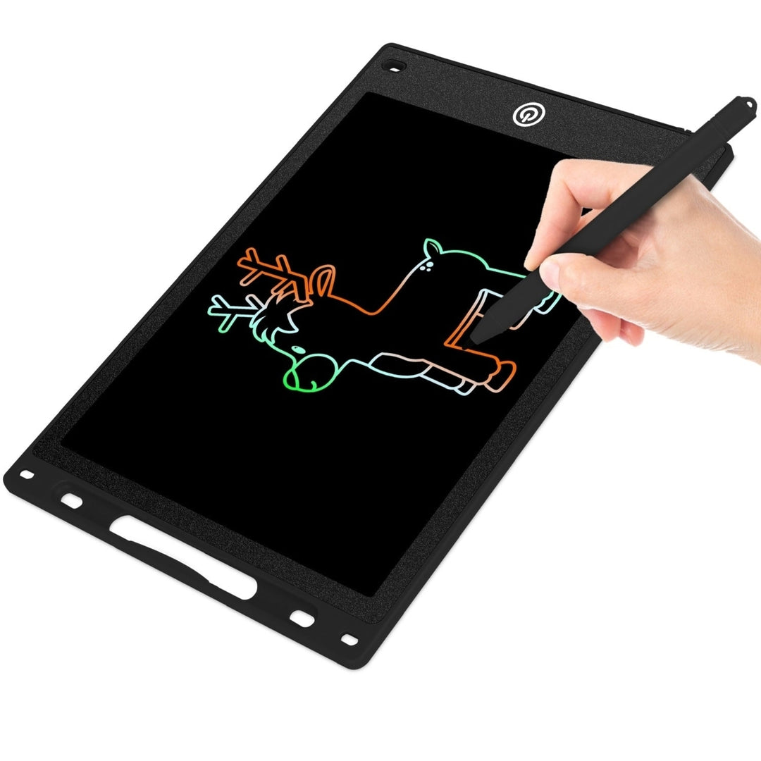 8.5in LCD Writing Tablet Electronic Colorful Graphic Doodle Board Kid Educational Learning Mini Drawing Pad with Lock Image 11