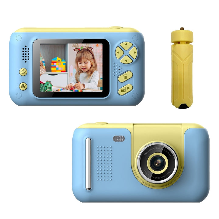 Kids Digital Camera with Flip Lens Children Video Camcorder Christmas Toy Birthday Gifts with Tripod 2.4in Screen 32G Image 9