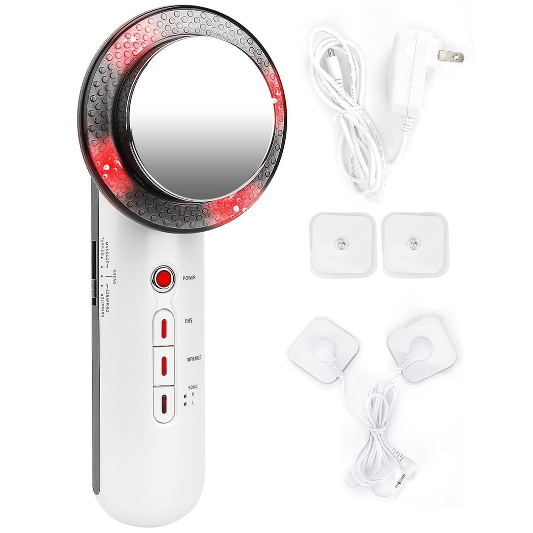 Ultrasonic Body Shaping Machine 3 in 1 Multifunctional EMS Infrared Massager Fat Remover For Belly Waist Leg Arm Image 1