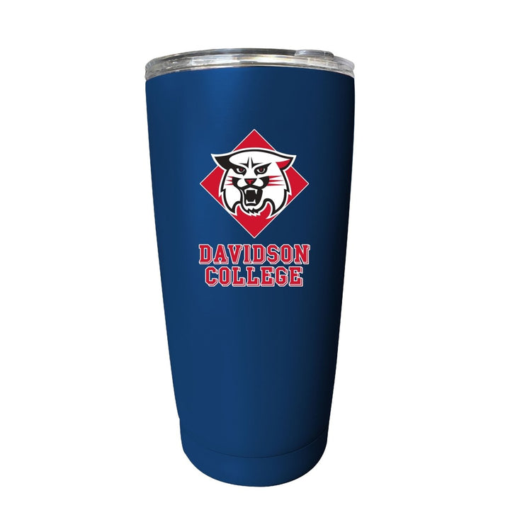 Davidson College NCAA Insulated Tumbler - 16oz Stainless Steel Travel Mug Choose your Color Image 1