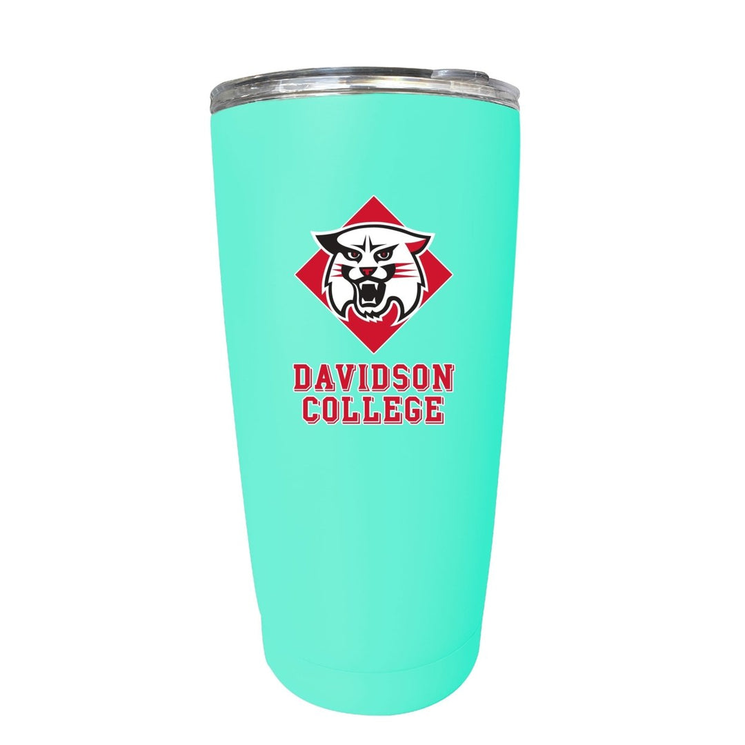 Davidson College NCAA Insulated Tumbler - 16oz Stainless Steel Travel Mug Choose your Color Image 2