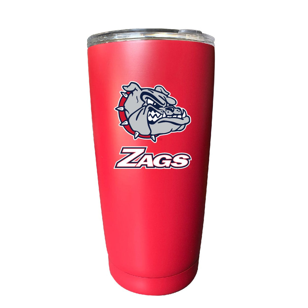 Gonzaga Bulldogs NCAA Insulated Tumbler - 16oz Stainless Steel Travel Mug Choose Your Color Image 2