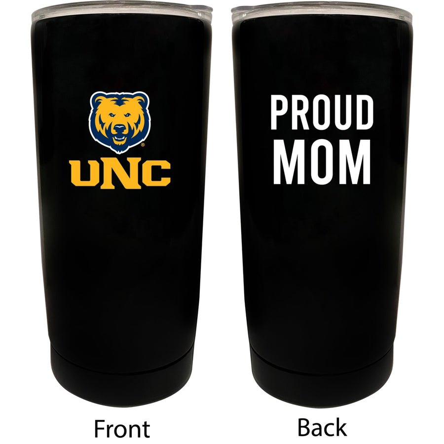 Northern Colorado Bears NCAA Insulated Tumbler - 16oz Stainless Steel Travel Mug Proud Mom Design Black Image 1