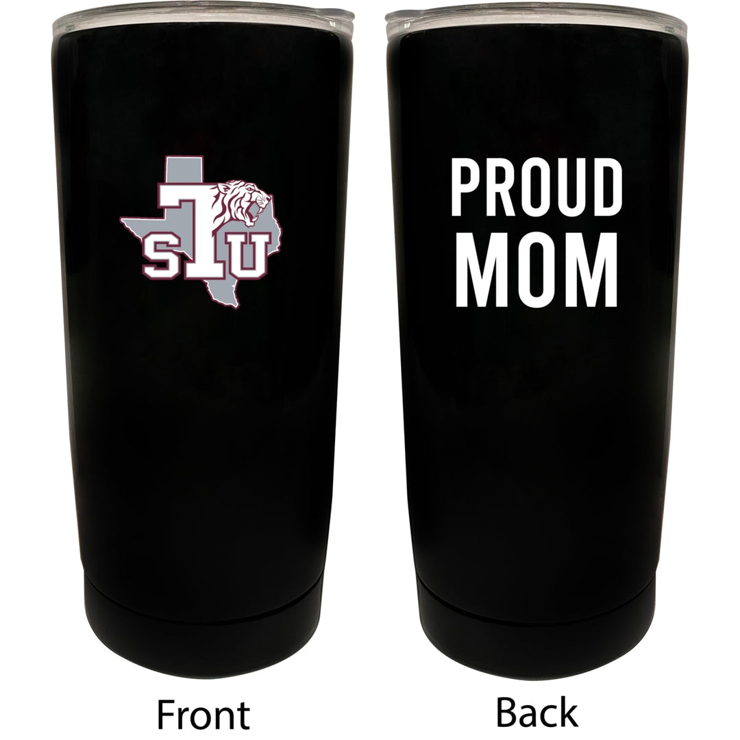 Texas Southern University Proud Mom 16 oz Insulated Stainless Steel Tumblers Image 1