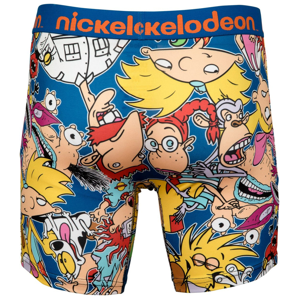 Nickelodeon Rewind 90s Cartoons Collage Boxer Briefs Image 2