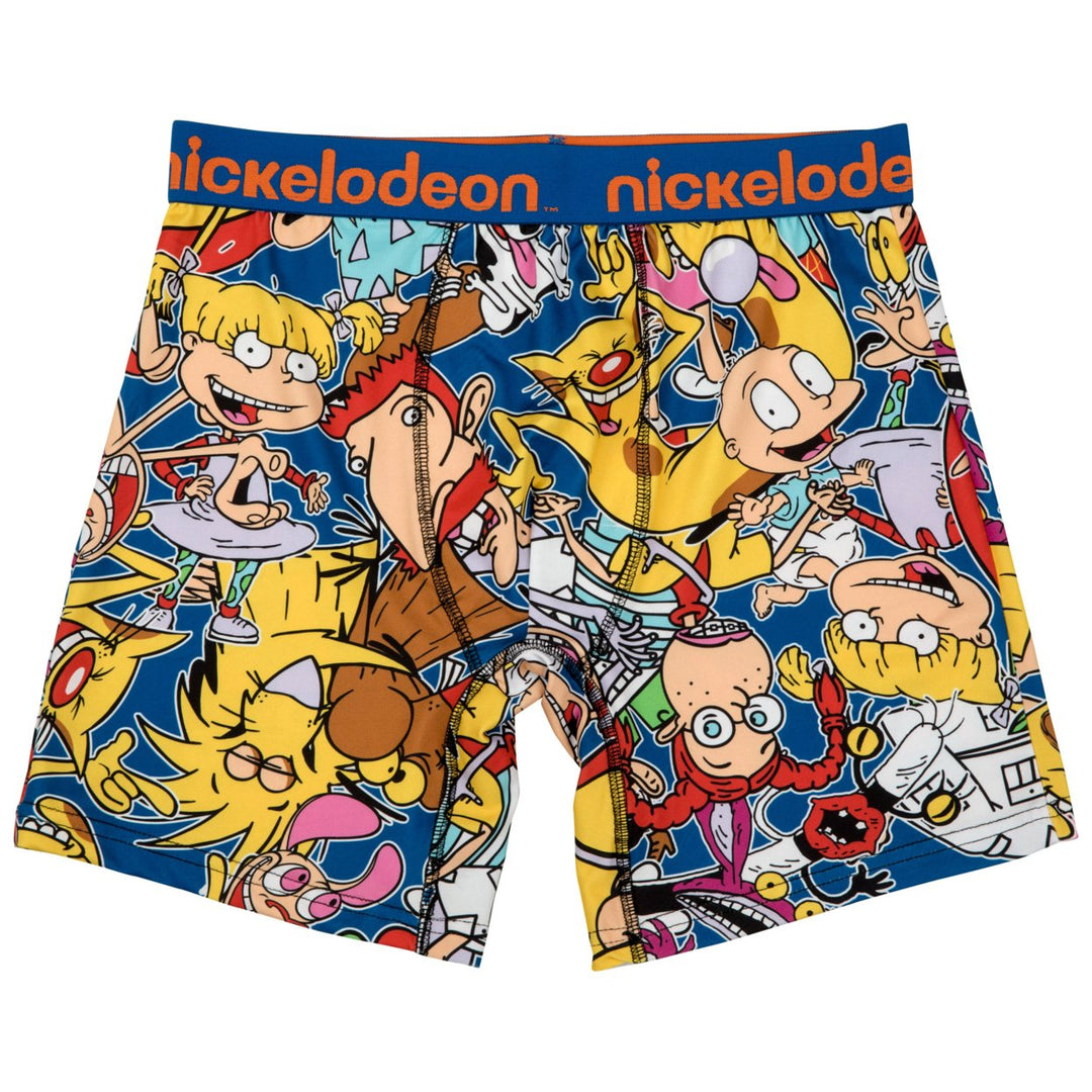 Nickelodeon Rewind 90s Cartoons Collage Boxer Briefs Image 3