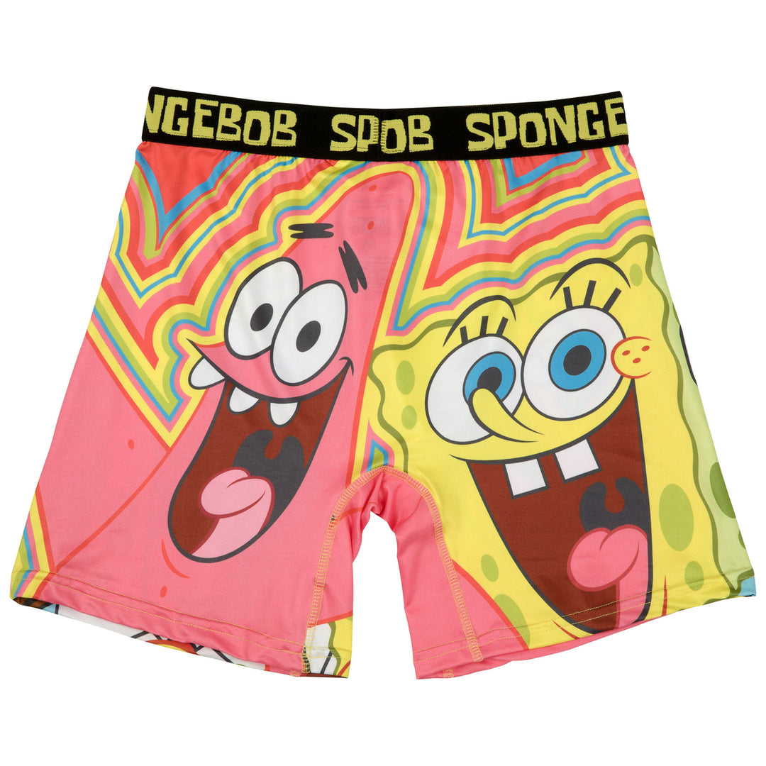 SpongeBob SquarePants and Patrick Big Goofin Boxer Briefs Image 4