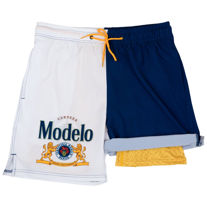 Modelo Especial Logo 6" Inseam Lined Swim Trunks Image 1