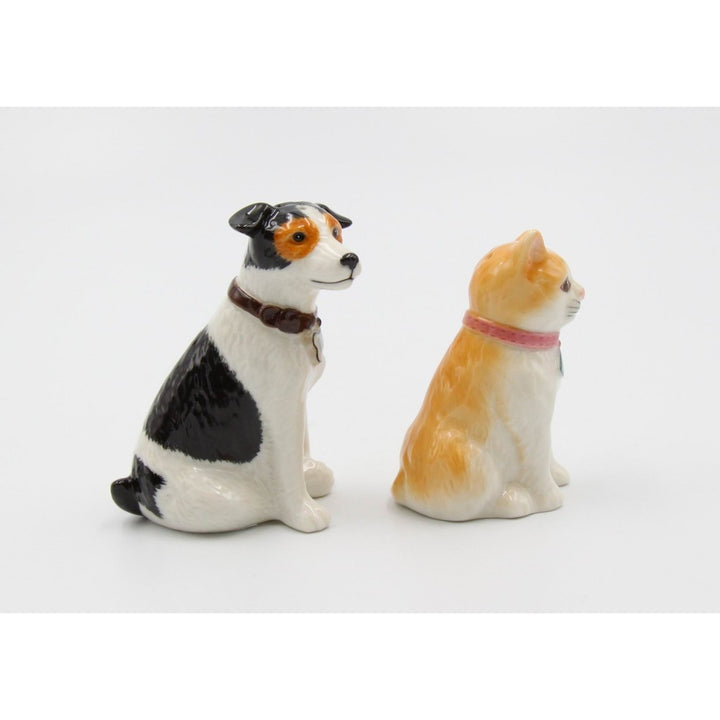 Ceramic Dog and Cat Salt and Pepper Shakers Image 3