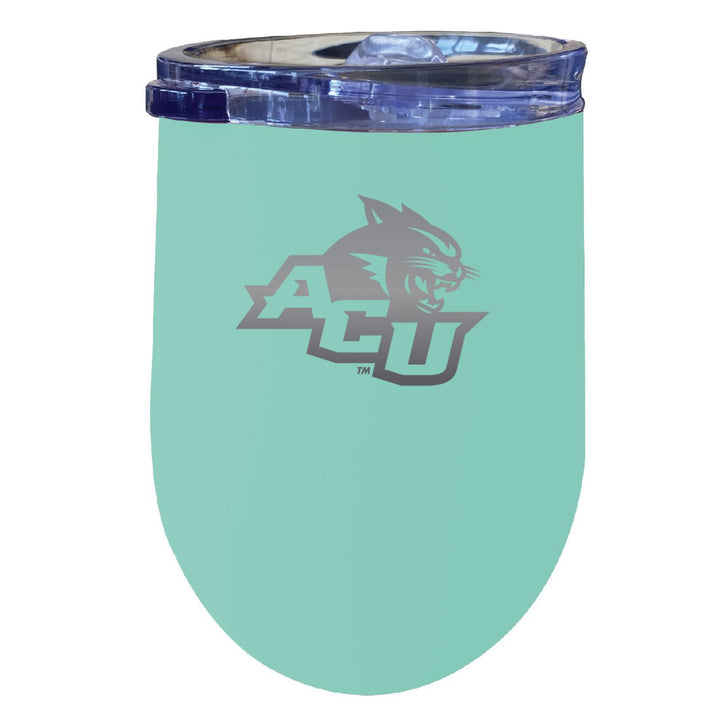 Abilene Christian University NCAA Laser-Etched Wine Tumbler - 12oz Stainless Steel Insulated Cup Image 4