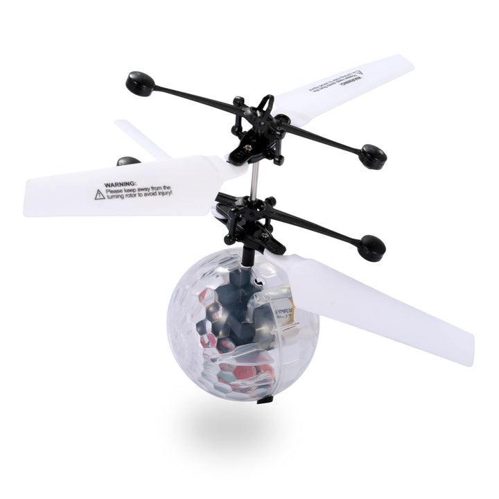 RC Flying Balls Electric Infrared Induction Drone Helicopter Ball LED Light Kids Flying Toy Image 10