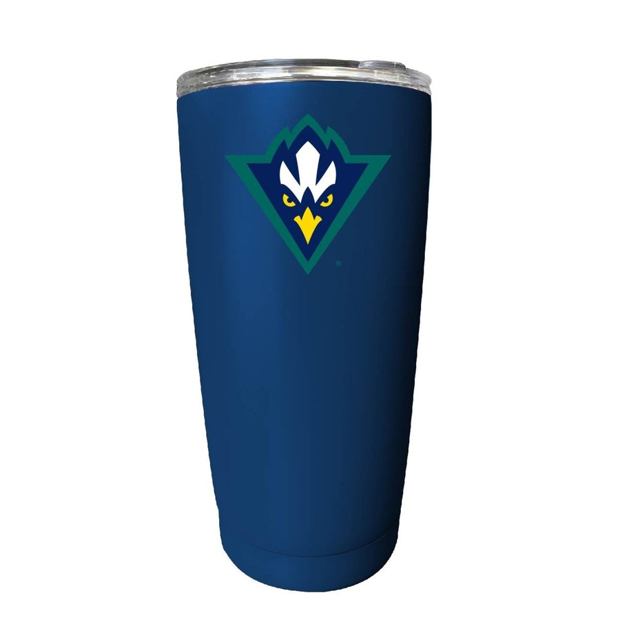 North Carolina Wilmington Seahawks NCAA Insulated Tumbler - 16oz Stainless Steel Travel Mug Choose Your Color Image 1