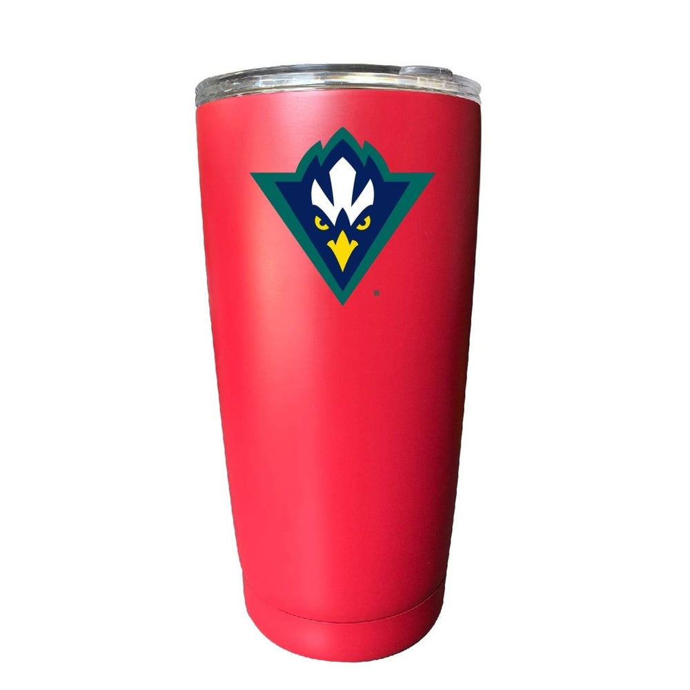 North Carolina Wilmington Seahawks NCAA Insulated Tumbler - 16oz Stainless Steel Travel Mug Choose Your Color Image 2