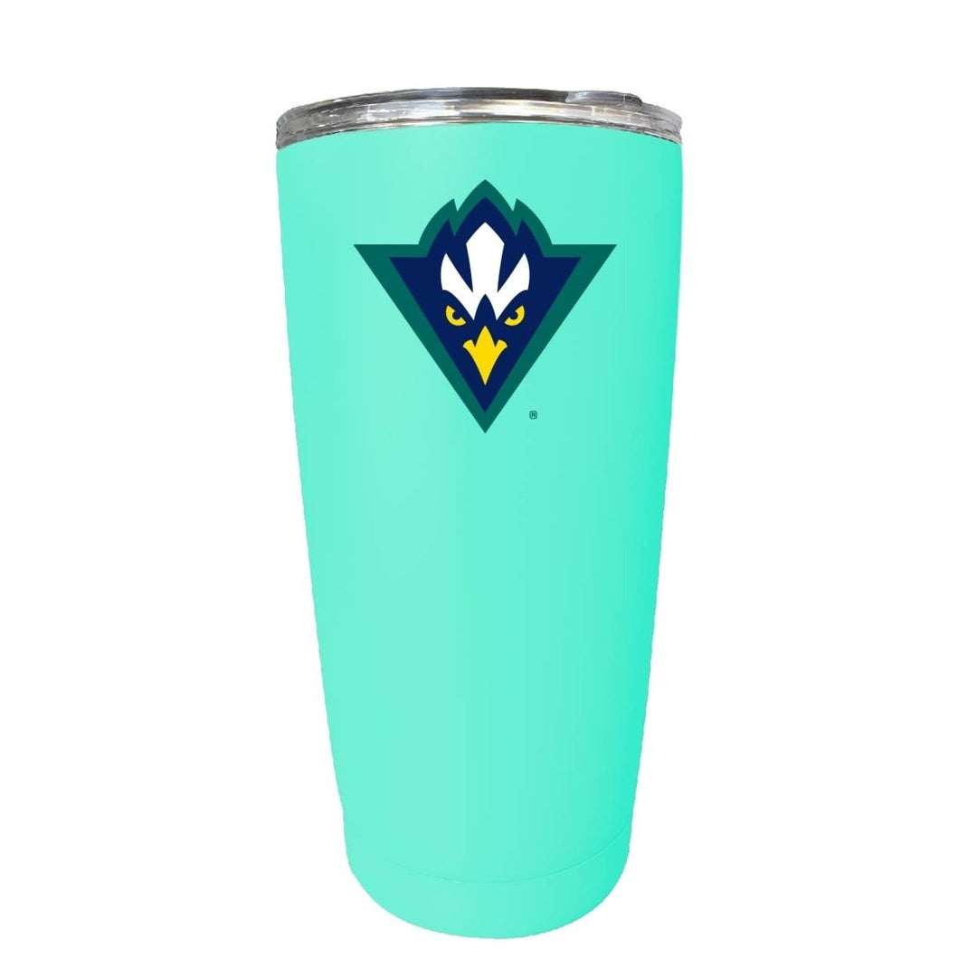 North Carolina Wilmington Seahawks NCAA Insulated Tumbler - 16oz Stainless Steel Travel Mug Choose Your Color Image 3