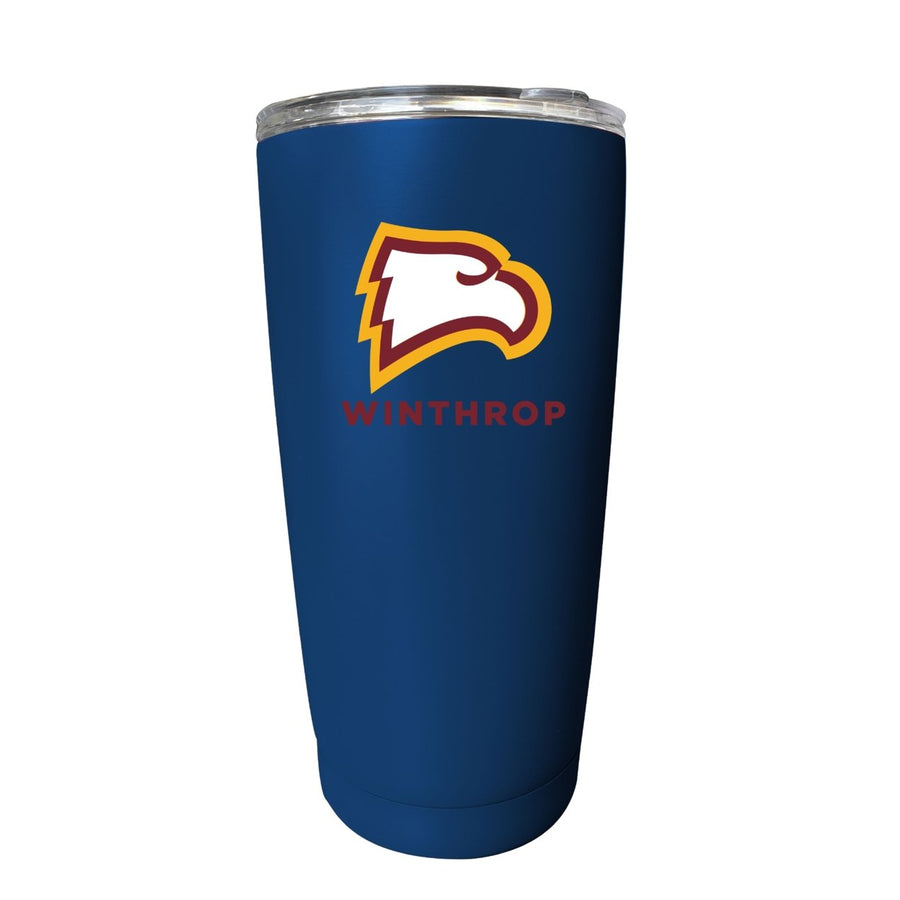 Winthrop University NCAA Insulated Tumbler - 16oz Stainless Steel Travel Mug Choose your Color Image 1