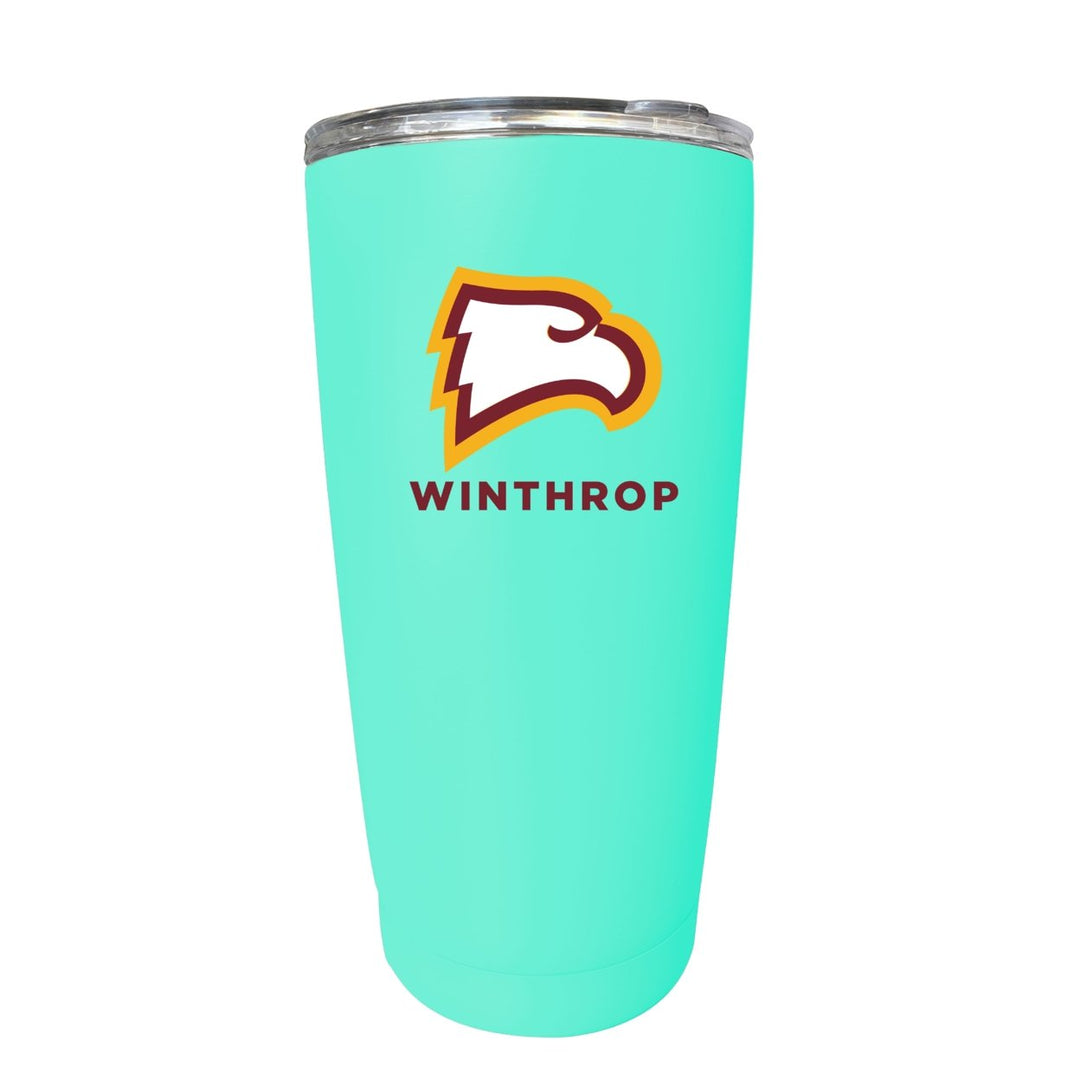 Winthrop University NCAA Insulated Tumbler - 16oz Stainless Steel Travel Mug Choose your Color Image 3