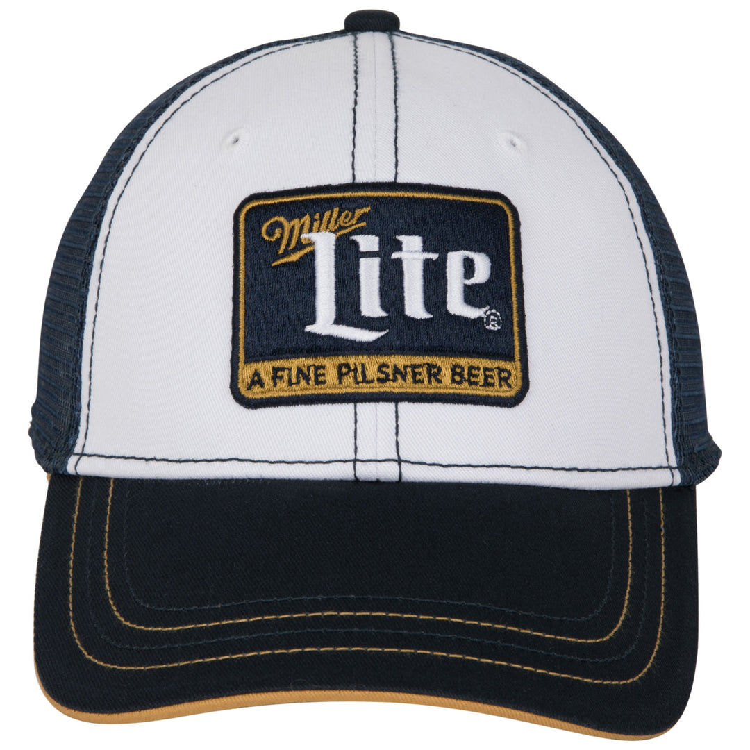 Miller Lite Logo Snapback Hat Image 2