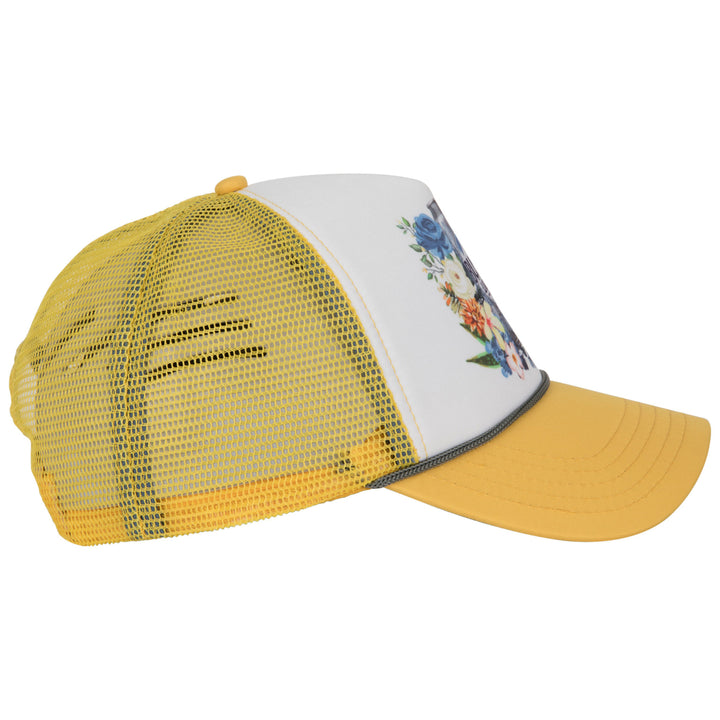 Busch Light Floral Trucker Hat Image 4