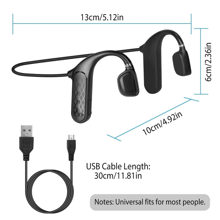 Wireless V5.1 Bone Conduction Earphones Open-Ear Wireless Headsets Image 9