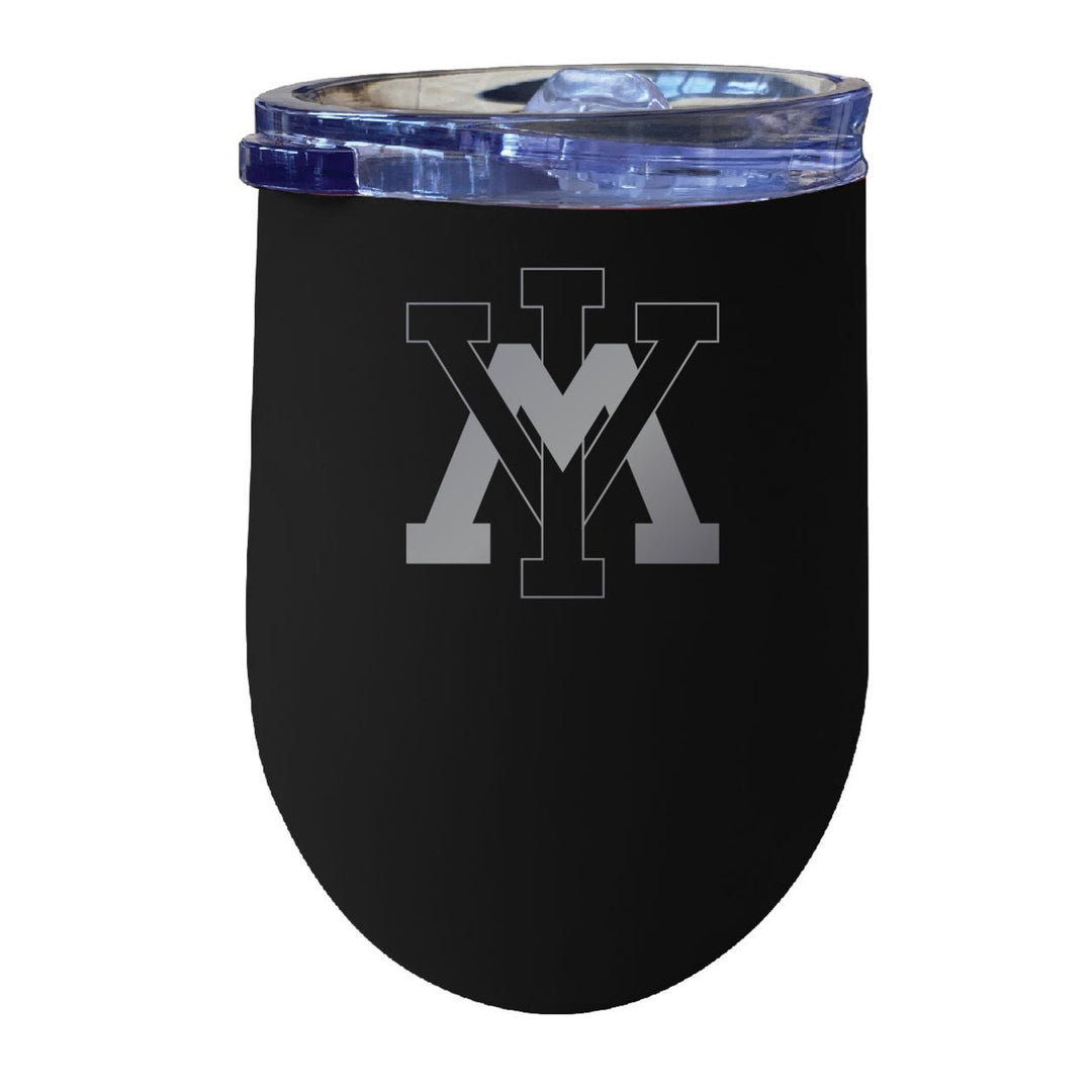 VMI Keydets NCAA Laser-Etched Wine Tumbler - 12oz Stainless Steel Insulated Cup Image 4