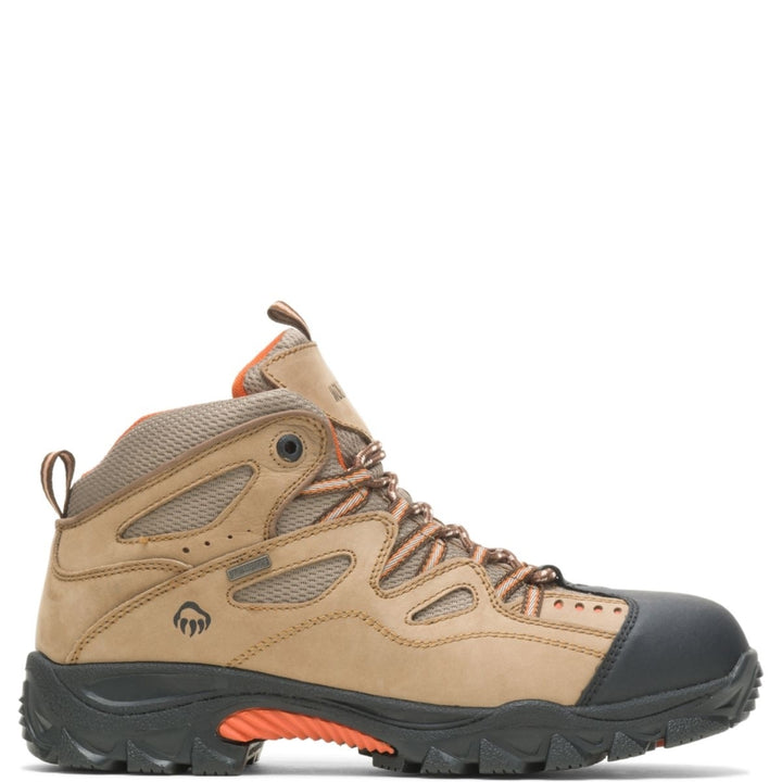 WOLVERINE Mens Durant Boot Waterproof Steel Toe Work Boot Light Brown/Orange - W02625 7 LIGHT BROWN/ORANGE Image 1