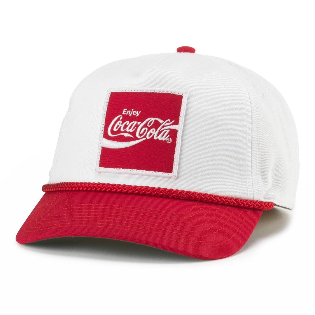 Coca-Cola Logo Patch Adjustable Rope Hat Image 1