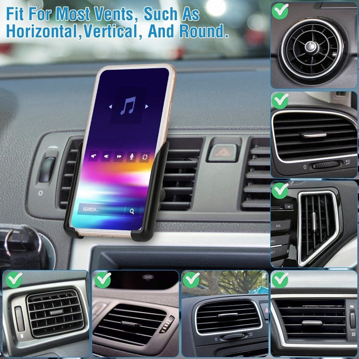 Universal Car Air Vent Phone Mount Car Phone Holder Bracket Cradle Image 4