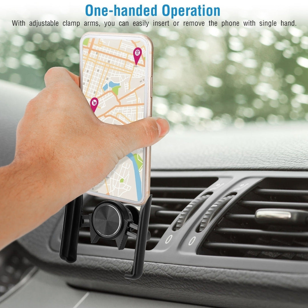 Universal Car Air Vent Phone Mount Car Phone Holder Bracket Cradle Image 6
