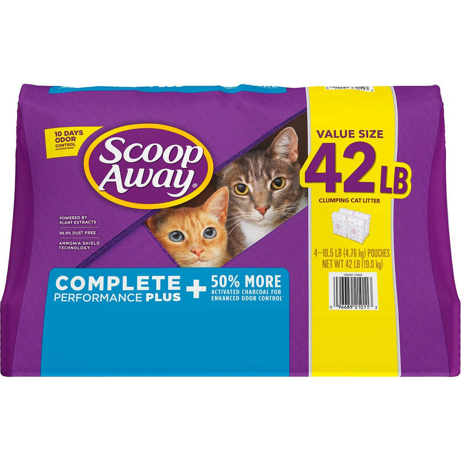 Scoop Away Complete Performance Plus Clumping Cat Litter Fresh Scent 42 Pound Image 1