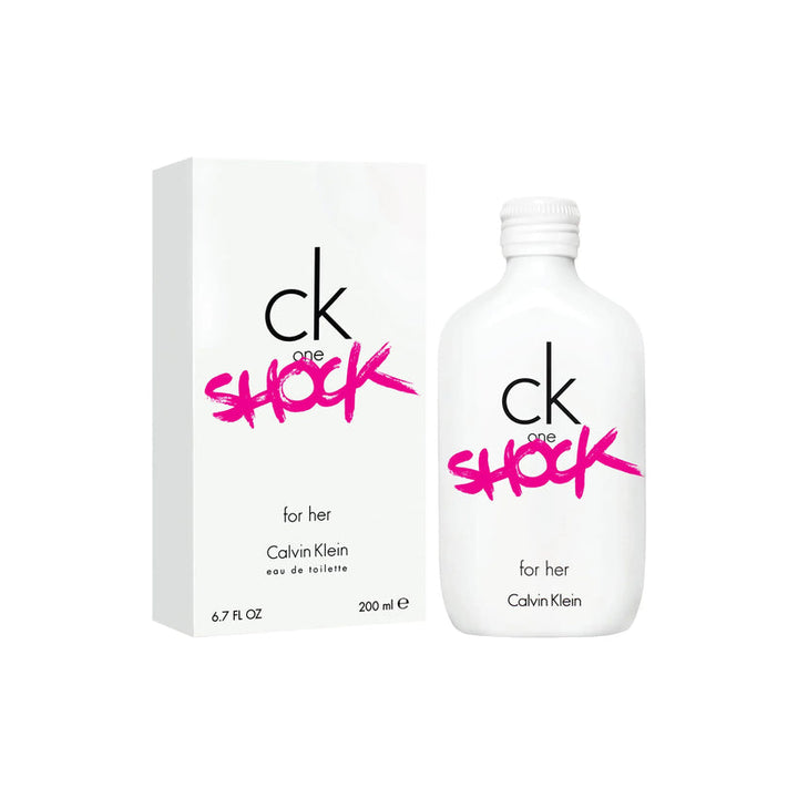 CK One Shock Calvin Klein EDT Spray 6.7 oz Womens Fragrance Perfume Gift Image 1